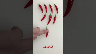 Make a chili out of clay #short #chili