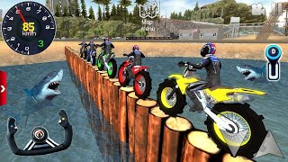 Offroad Motorcycle Dirt Mud Racing Multiplayer US Bike Impossible Android Gameplay Off-road Outlaws