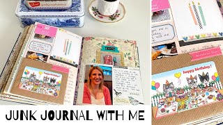 Junk Journal With Me | Ep 10 | Journaling Process