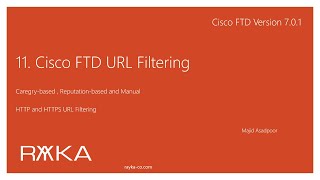 11. Cisco FTD URL Filtering