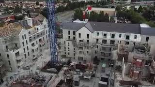 RESIDENCE BIENVILLE - CHANTIER - FILM DRONE #2