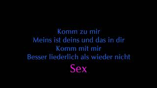 Rammstein - Sex (Lyrics)