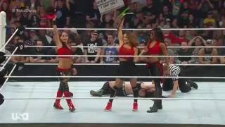 (720pHD): WWE Raw 07.06.15: Brie Bella vs Paige