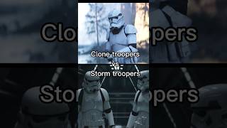 Clones vs Storm Troopers! #starwars #shorts #fyp #trend #edit #clonewars