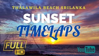 Golden|Timelaps|Sunset| Thalawila|Beach|Sri lanka|SLSurfer