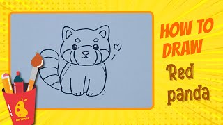 How to Draw Red Panda