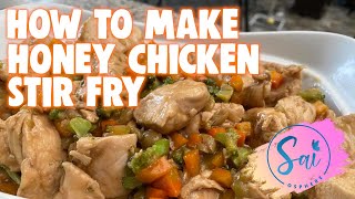 How to Make Honey Chicken Stir Fry