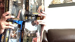 AEW UnRivaled Ricky Starks Brian Cage Eddie Kingston & Powerhouse Hobbs Action Figures Review!