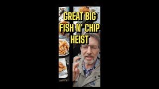 Great big Edinburgh fish & chip Heist #edinburgh #scotland #fishnchips #fishandchips #hiest #heist