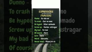 Expressões famosas em Inglês #shorts #ingles  #inglesbrasil #aprendendoingles #inglesdeverdade