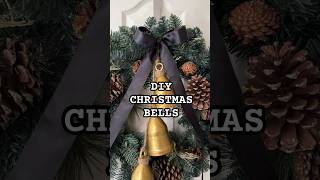 DIY Christmas decor #christmasbells #upcycle #christmasideas #shorts