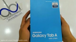 Samsung Galaxy Tab A P355 Tablet Unboxing / جعبه گشایی تبلت سامسونگ گلکسی تب ای مدل پی 355