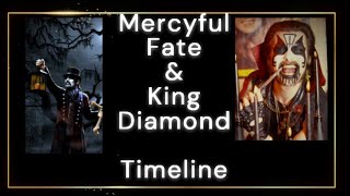 🎬 Mercyful Fate & King Diamond Music Video Timeline Highlights