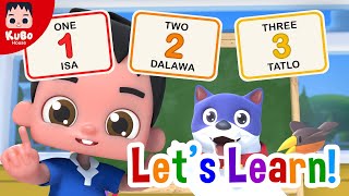 English Nursery Rhymes | ABC Song | Tagalog Nursery Rhymes | Learning Video for Kids  (Kubo House)