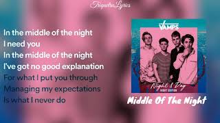 The Vamps, Martin Jensen - Middle Of The Night (Lyrics) 🎶