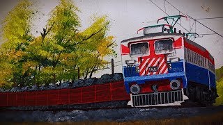 TIGERFACE WAG7 Multi Unit with loaded BOXN - From RajLOCOMOTIVE