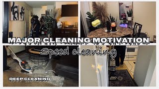 MAJOR CLEANING MOTIVATION // CLEAN WITH ME 2021 // SPEED CLEANING