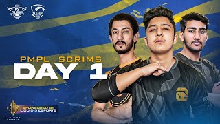 PMPL Scrims by Pro Scrims - DAY 1 ft - i8, Q, Star & Bablu.