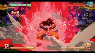 DBFZ  - Base Goku got STYLE and DAMAGE  - Some Base Goku BnB's