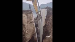 amazing excavator working #excavators #shorts #youtubeshorts