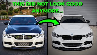 Getting Rid of the Most Disliked Mod On My BMW F30!