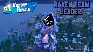 Raven Team Leader Solos Two Squads and Gets the Win! | Fortnite Battle Royale: Chapter 5 No Builds