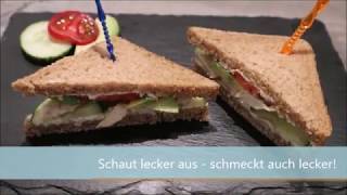 "Hühner-Avocado-Sandwich"