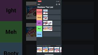 Hostess Snacks Tier List #tierlist #ranking