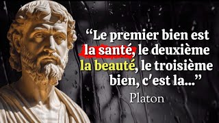 Citations Classiques de Platon : Philosophie et Réflexions Intemporelles