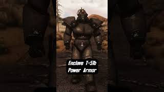 My Work on Fallout The Odyssey, Enclave Armors Showcase #Shorts