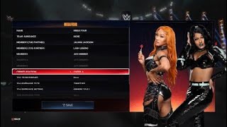 I recreted Meta four In WWE 2K24