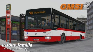 OMSI 2 #096 [CZ] Add-On Irisbus Crossway LE 12.8M | Prague Citybus » 143