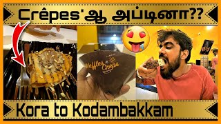 Crêpe ஆ அப்டினா? | Chennai Food Blog | Tamil Vlog Channel | Food Hunters