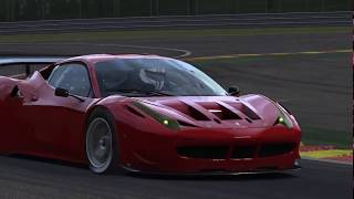 Assetto Corsa, Spa Francorchamps. TV cam