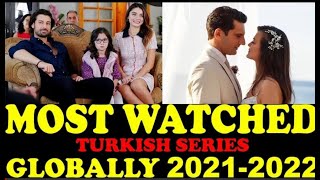 Top 10 Most Watched Turkish series  Globally 2021_2022