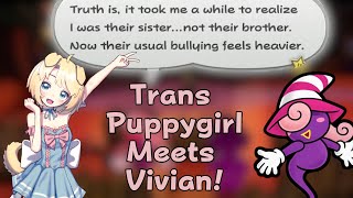 Cute Trans Puppy Meets Vivian for the FIRST TIME in Paper Mario TTYD Remake! 💙🐶💙