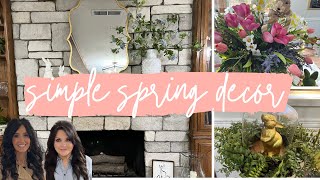 Simple 🌷Spring 🐇Decor + Easter ✝️Cottage + Decorate 🌿with Me