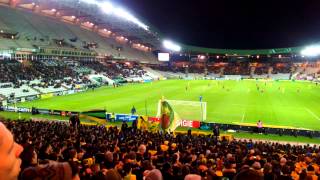 FC Nantes - LOSC : Tribune Loire, début de match