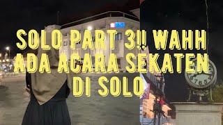 Solo part 3 - Sekaten di Masjid Agung - Museum Tumurun - Indahnya Masjid Syekh Zayed di malam hari