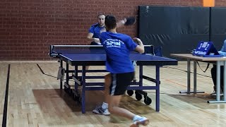 Aron Kanlić - Ivan Šakota | Table Tennis Match