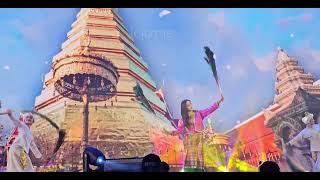 [Fancam] Thailand Traditional dance by Freen Sarocha - The Loyal Pin Lantern Night | 20241013