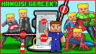 HANGİSİ GERÇEK SÜPER KARDEŞİM EFEKAN? 😱 -Minecraft