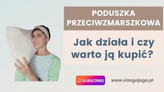 PODUSZKA PRZECIWZMARSZCZKOWA 😴🌟 – Jak Działa i Czy Warto Ją Kupić? 💆‍♀️💭I VizagoJoga