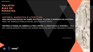 Trajetórias de pesquisa #10 - História, narrativa e literatura