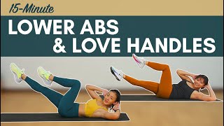 15-Minute Lower Abs & Love Handles Sculpting | Joanna Soh