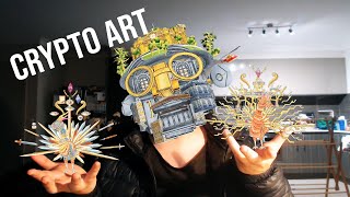 Crypto Art,  Virtual Galleries and selling Digital Art?