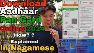 How to Download Aadhaar In Nagamese step by step/#nagaland