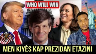 Gwo pwofesi sou kiyès kap genyen eleksyon yo America | gwo tansyon pou deba sa ant Trump ak Kamala