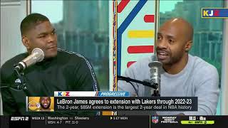 Jay Williams has an inside look at LeBron extension & what AD is still considering with his contract