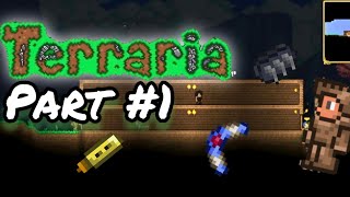 I GOT WOOD!! | Terraria Part #1